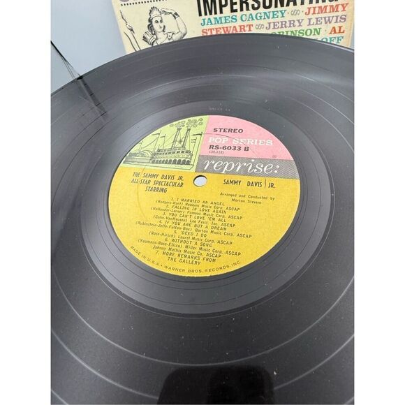 Sammy Davis Jr. All-Star Spectacular 1962 LP Vinyl Record - Picture 5 of 5